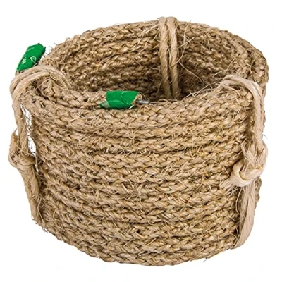 Imagen de Rayher Cordón moldeable, alambre forrado de cuerda 12 trenzados, 5 m, 8 mm Ø, manualidades, 4102600