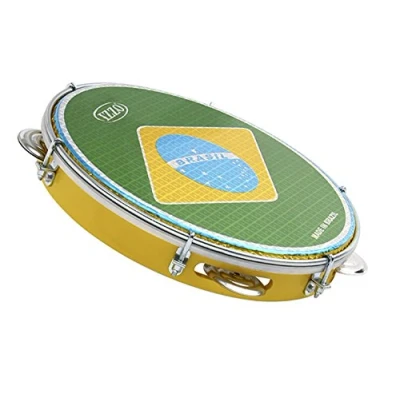 Imagen de PANDEIRO 10&quot; ABS P/BRASIL IZZO REF.IZ3438 (Verde)