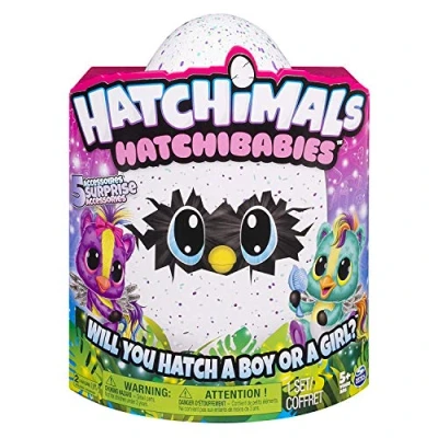 Imagen de HATCHIMALS HatchiBabies Ponette, Huevo para incubar con Mascota interactiva bebé (los Estilos Pueden Variar), Edades de 5 años en adelante