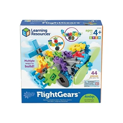 Imagen de Learning Resources Aeronaves con engranajes FlightGears Gears
