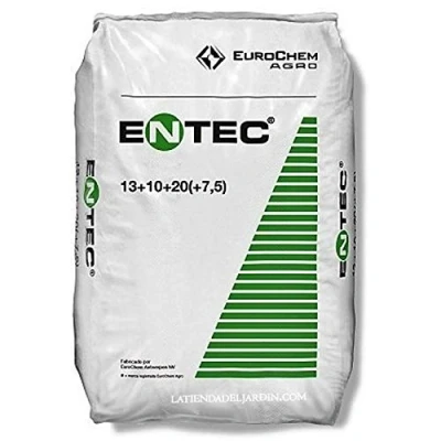 Imagen de ABONO FERTILIZANTE ENTEC Nitrofoska 20+8+10. 25 Kilos. Recomendado para OLIVOS. Inhibidor de la nitrificación.