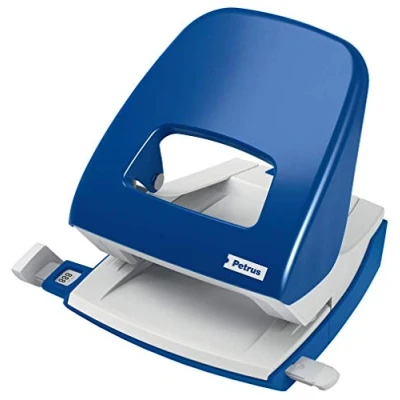 Imagen de Leitz Petrus 623354 Taladro de oficina 2 agujeros modelo 62 color azul