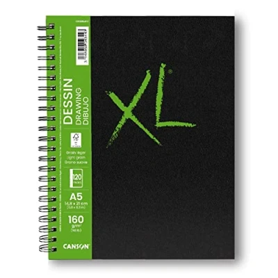 Imagen de Canson XL Dessin Cuaderno A5 60 hojas Fino 160g