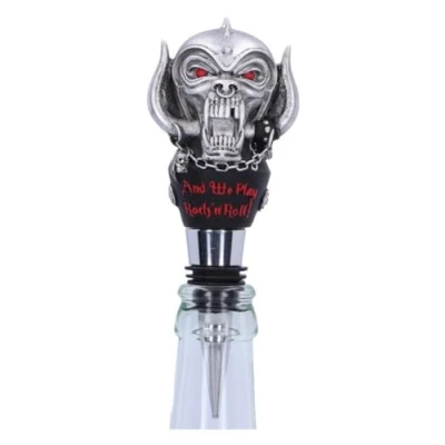 Imagen de Nemesis Now Tapón para botella de Motorhead Warpig, color plateado, 13,5 cm