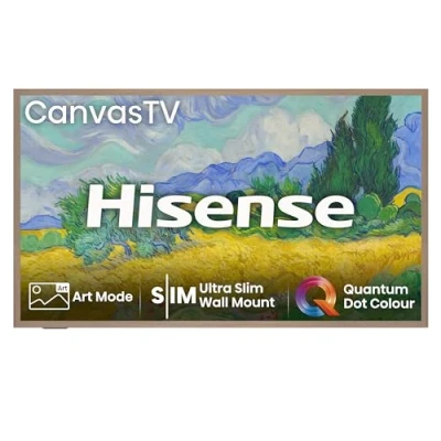 Imagen de Hisense Canvas TV 55S7NQ Modo Arte, Pantalla Hi Mate Display, Diseño Ultraslim, 4k Quantum Dot Colour, 144 Hz, Lifestyle
