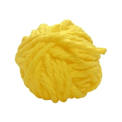 Imagen de Lanco Ovillo Pequeño. 100% Caucho Natural (Latex). Color Amarillo. 100 ml