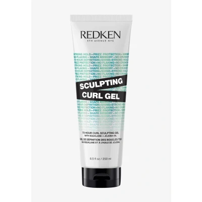 Imagen de Redken, Gel Fijador de Rizos, Cabello Rizado y Encrespado, Hidrata Fija los Fórmula con Aceite Jojoba Escualeno, Hybrid Curl Stylers, 250ml