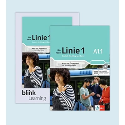 Imagen de DIE NEUE LINIE 1 A1.1 Kurs /?BUNGSBUCH MEDIABUNDLE: Deutsch in Alltag und Beruf. Übungsbuch mit Audios Videos inklusive Lizenzcode BlinkLearning (14 Monate) (KLETT)