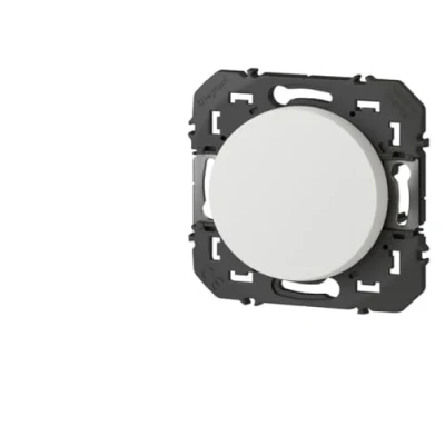 Imagen de Legrand 600001 Interruptor o de ida y vuelta dooxie, 10AX, 250V , acabado blanco