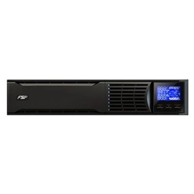 Imagen de FSP Fortron Champ 2k Rack Mount, Online UPS, Sistema de alimentación ininterrumpida Doble conversión en línea, 2000 VA / 1800W, 200 a 300VAC, con USB, RS 232 y Ranura Inteligente