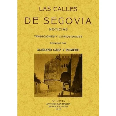 Imagen de Las Calles de Segovia (SIN COLECCION)