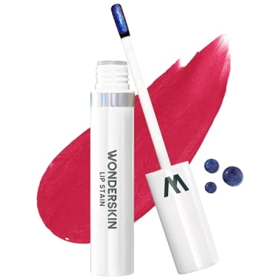 Imagen de Wonderskin Wonder Blading Mascarilla Para Labios,Tinte Labial Natural, Tinte de Larga Duración Resistente al Agua (First Kiss Stain &amp; Go)