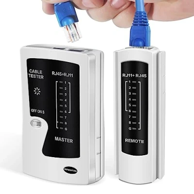 Imagen de Comprobador RJ45 de Cables Red RJ11 RJ12 LAN Tester Probador Ethernet