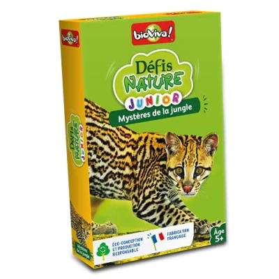 Imagen de Bioviva Desafíos Nature Junior Juego de Cartas a Partir 5 años, Color no. (280235)