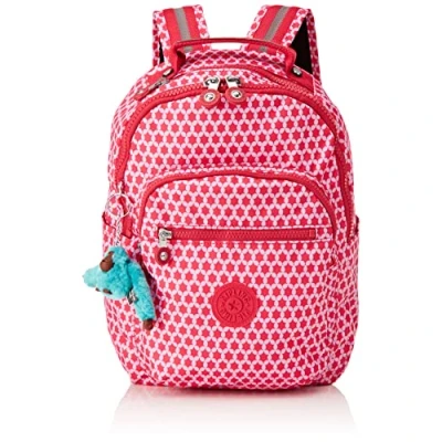 Imagen de Kipling Seoul S, Mochila con Compartimento para Portátil 13&quot;, Impermeable, 35 cm, 14 L, 0.50 kg, Rosa (Starry Dot Print)