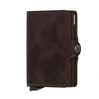 Imagen de Secrid Twinwallet Vintage Chocolate Grabado gratuito