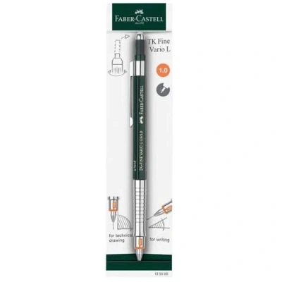 Imagen de Faber Castell Tk Fine VARIO L Portaminas (B), color verde, 1 mm