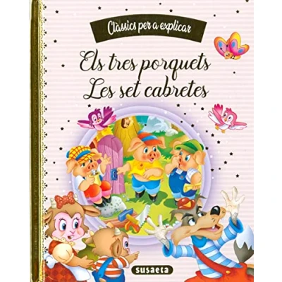 Imagen de Els tres porquets Les set cabretes (Clàssics per a explicar)
