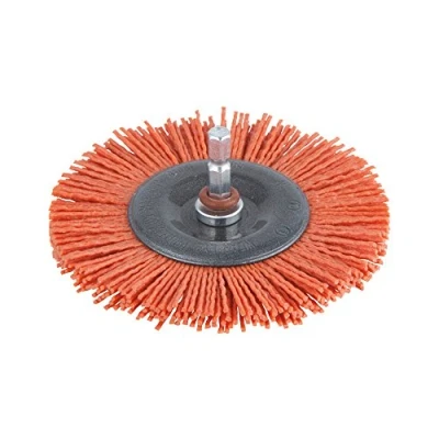 Imagen de wolfcraft Cepillo de disco alambre nylon, agresivo I 1502000
