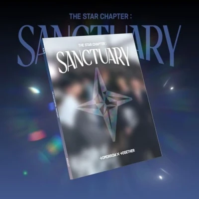 Imagen de The Star Chapter: Sanctuary (knight Ver.) + Photobook Lyric Book Sticker Póster TXT Tomorrow X Together