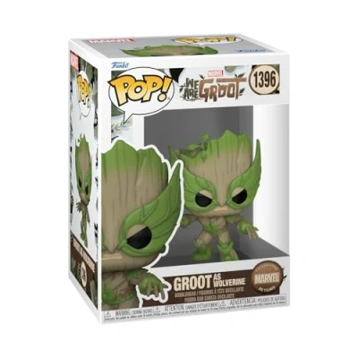 Imagen de Funko Pop! Marvel: Wag Wolverine We Are Groot Figura de Vinilo Coleccionable Idea Regalo Mercancia Oficial Juguetes para Niños y Adultos TV Fans Muñeco Coleccionistas