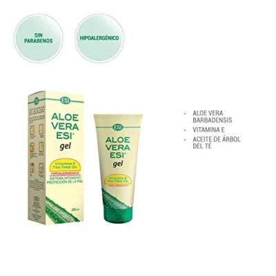 Imagen de ESI Aloe Vera Gel Con Arbol Te (200Ml.) 200 ml
