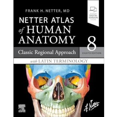 Imagen de Netter Atlas Of Human Anatomy: Classic Regional Approach With Lat In T