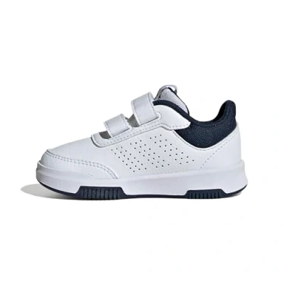 Imagen de adidas Tensaur Hook And Loop Shoes, Zapatillas Unisex niños, White Green Collegiate Navy, 26.5 EU