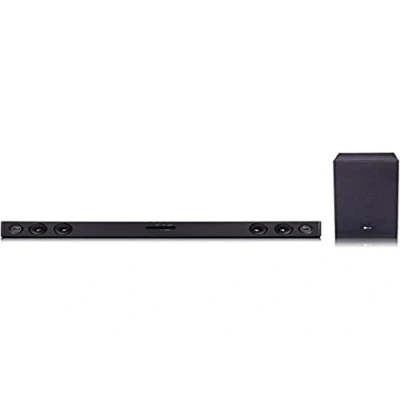 Imagen de Barra de sonido LG SQC2, Bluetooth, Subwoofer Inalámbrico, 300 W, Negro