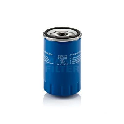 Imagen de MANN FILTER W 719/11 Filtro de aceite M 20 X 1.5 enroscable PEUGEOT: J5 Furgón, Camión plataforma/Chasis, Bus, CITROËN: CX 1