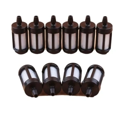 Imagen de Comcapy 10 Uds. (Cabeza pequeña) Filtro de Combustible Gasolina for STIHL 026 029 034 036 038 MS260 MS290 MS310 MS340 MS360 Pieza Repuesto Motosierra