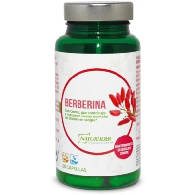 Imagen de Naturlider Berberina, Complemento Alimenticio a Base de Berberina y Cromo 30 cápsulas