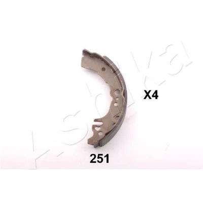 Imagen de ASHIKA 55 02 251 Zapatas de Freno Eje trasero 180 27,5 TOYOTA: Yaris I Hatchback