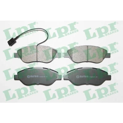 Imagen de LPR 05P765 Juego de pastillas freno FIAT: Stilo Hatchback, Multi Wagon, ALFA ROMEO: MiTo, LANCIA: DELTA 3