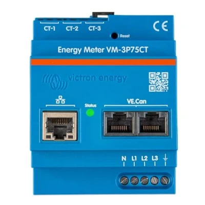 Imagen de Victron Energy Metro VM 3P75CT Medidor de energía (3 fases)