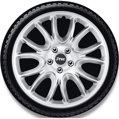 Imagen de J TEC Hero J16574 Tapacubos 16in plata