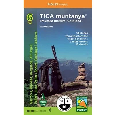 Imagen de Tica Muntanya Travessa Integral Catalana 1:50.000 (MAPAS)