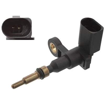 Imagen de FEBI BILSTEIN 104172 Sensor de Temperatura del Refrigerante negro VOLKSWAGEN: Golf 7, Tiguan I, Scirocco III, AUDI: Q5, A5 B8 Coupé, Sportback