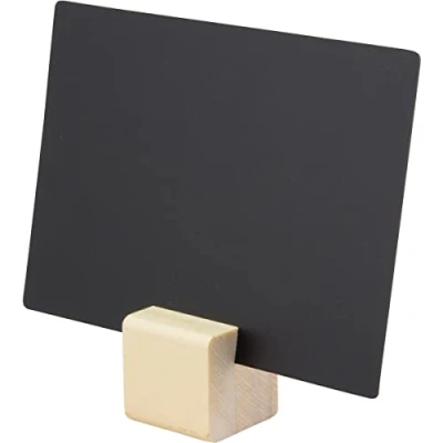 Imagen de Pizarra Securit Con soporte Set 9 x 10,5 cm 6 Unidades