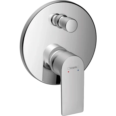 Imagen de hansgrohe Rebris E Grifo monomando de bañera con sistema prevención reflujo integrado (EN1717), cromo, 72469000