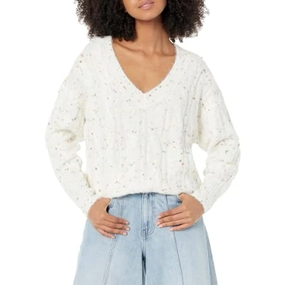 Imagen de Desigual Pullover_Lucca Sudadera, Blanco, XL para Mujer