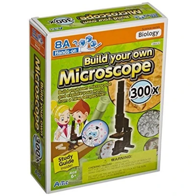 Imagen de Toy Partner Artec Construye tu microscopio, Color Negro (96412)