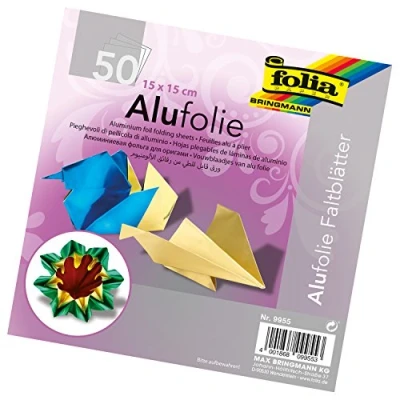 Imagen de Folia aluminio plegable hojas 100 g/m², 50 hojas) , color/modelo surtido