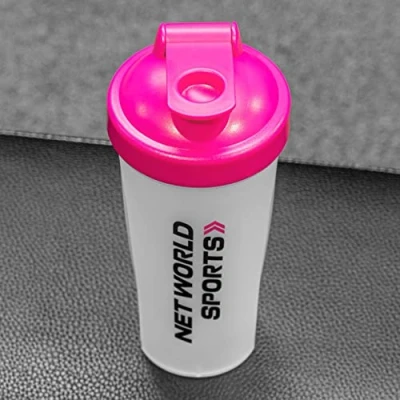 Imagen de Shaker de PROTEÍNA (700ML) Botella MEZCLADORA (Paquete 1, Rosa)