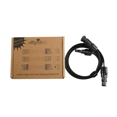 Imagen de Cable plano de PV a conector (muy plano) 4 mm² 1,5 m