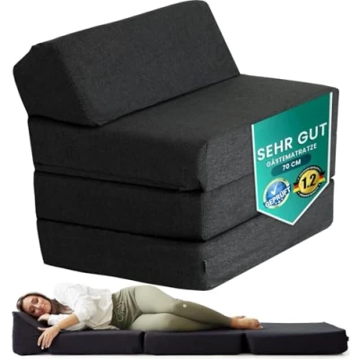 Imagen de DYNMC you Sillón plegable con función de cama dormir para invitados sueño Sofá
