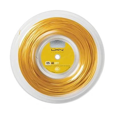 Imagen de Wilson 4g Soft, Cordaje Para Raquetas Unisex Adulto, Arado (Orange), 200 M