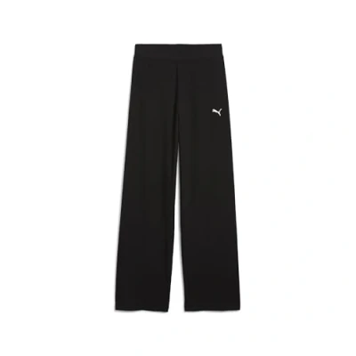 Imagen de Pantalones de tiro alto ESS ELEVATED Straight Leg Rib para mujer