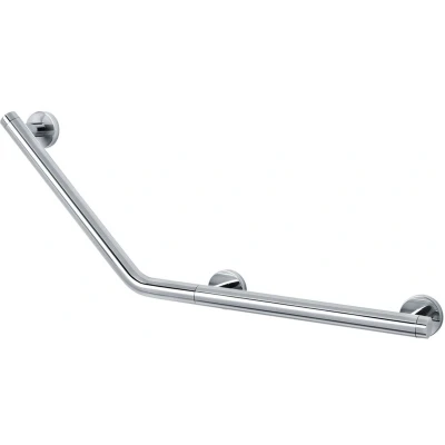 Imagen de Tiger Boston Comfort &amp; Safety Asidero de baño izquierdo 135º Acero inoxidable pulido
