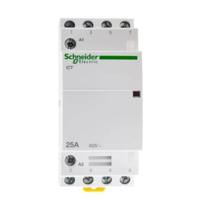 Imagen de Schneider Electric A9C20134 Acti 9 iCT Conector, 25A, 4NA, 24Vca, 81mm x 36mm 60mm, Blanco